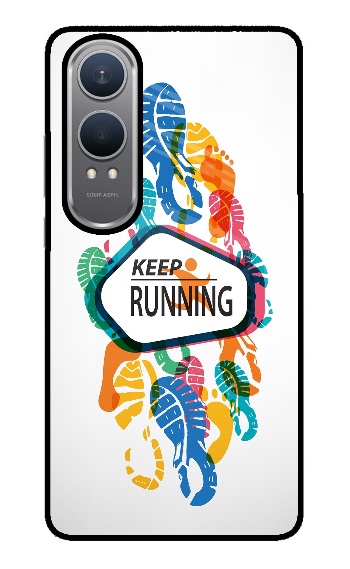 Keep Running OnePlus Nord CE4 Lite Glass Case