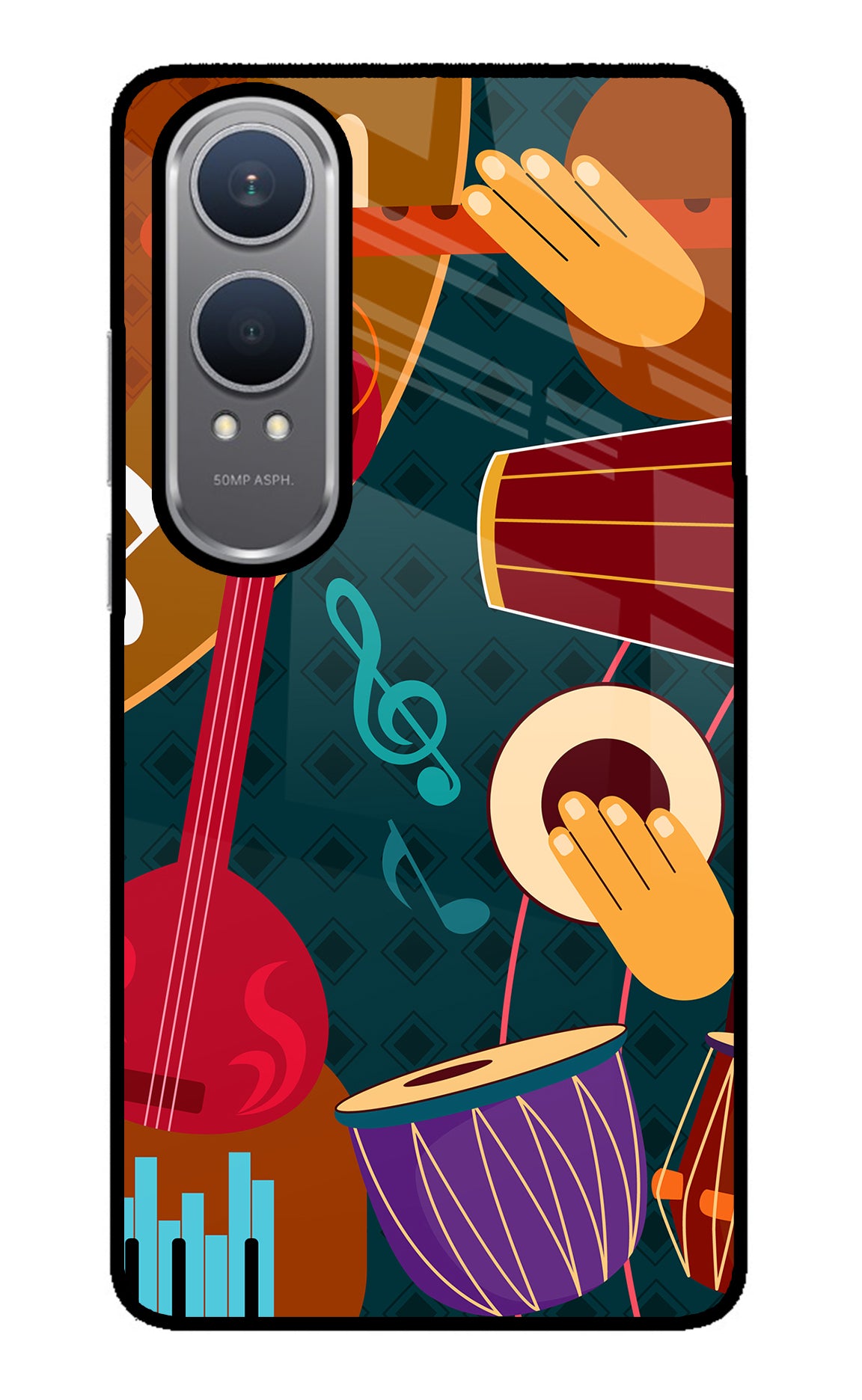 Music Instrument OnePlus Nord CE4 Lite Back Cover