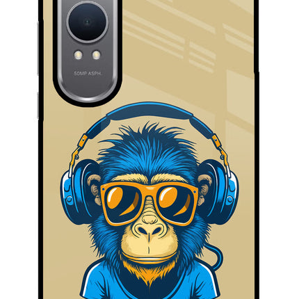 Monkey Headphone OnePlus Nord CE4 Lite Glass Case