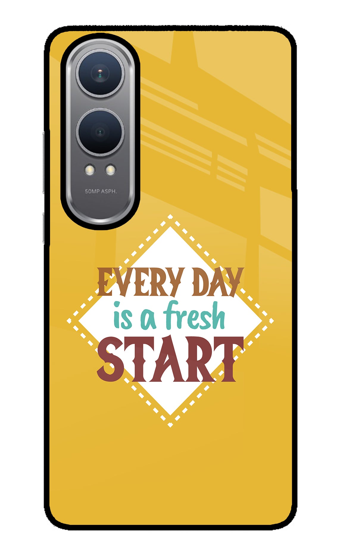 Every day is a Fresh Start OnePlus Nord CE4 Lite Glass Case