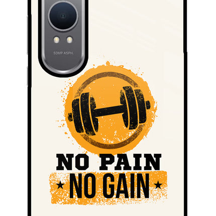 No Pain No Gain OnePlus Nord CE4 Lite Glass Case