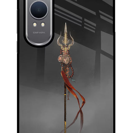 Shiv Trishul OnePlus Nord CE4 Lite Glass Case