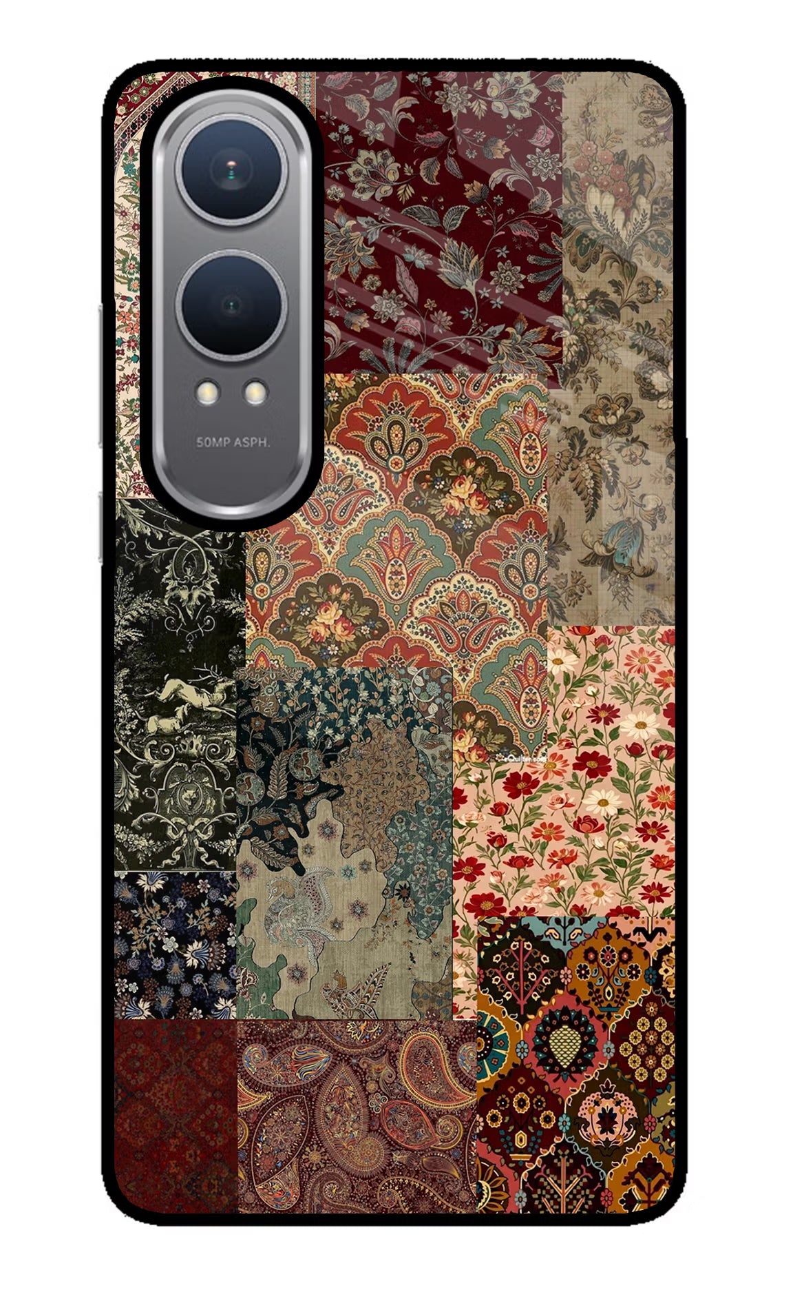 Desi Print OnePlus Nord CE4 Lite Glass Case Back Cover by Casekaro