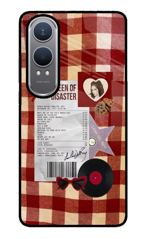 Queen of Disaster OnePlus Nord CE4 Lite Glass Case