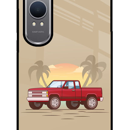 Desert Classic Drive OnePlus Nord CE4 Lite Glass Case