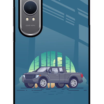 Retro Garage Vibe OnePlus Nord CE4 Lite Glass Case