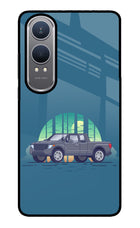 Retro Garage Vibe OnePlus Nord CE4 Lite Glass Case