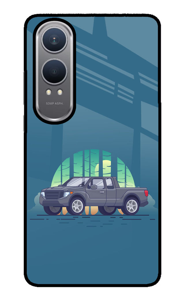 Retro Garage Vibe OnePlus Nord CE4 Lite Glass Case