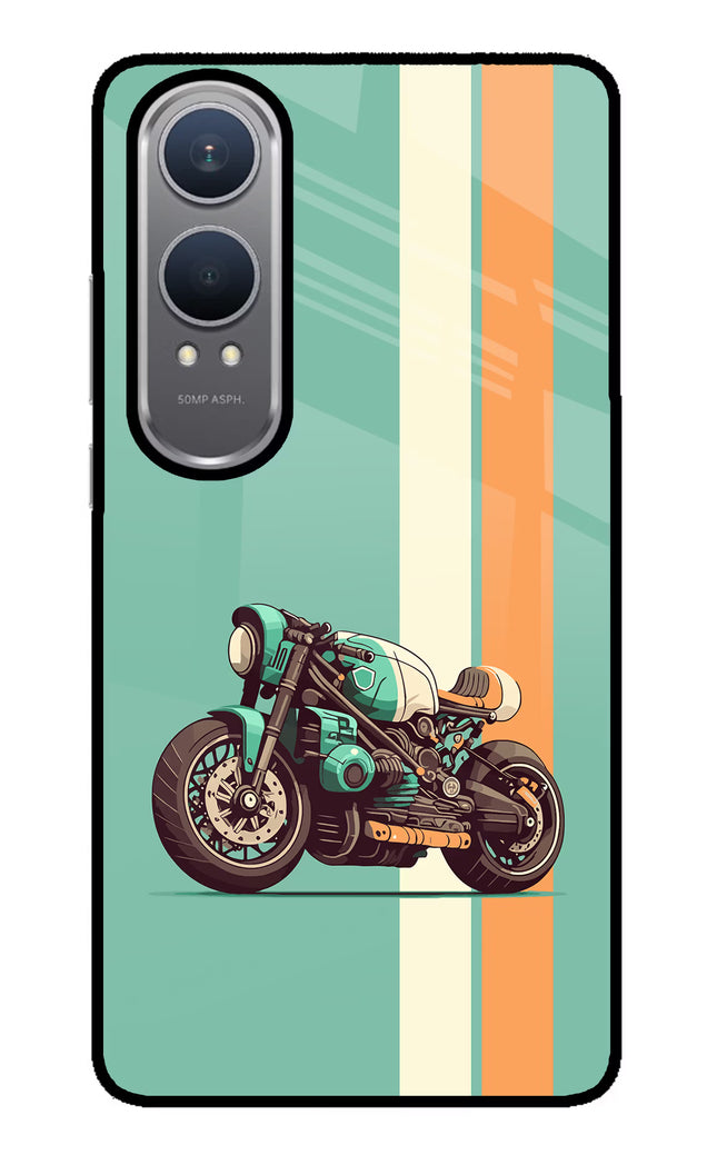 Striped Moto Drift OnePlus Nord CE4 Lite Glass Case