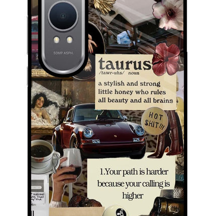 Taurus Zodiac OnePlus Nord CE4 Lite Glass Case