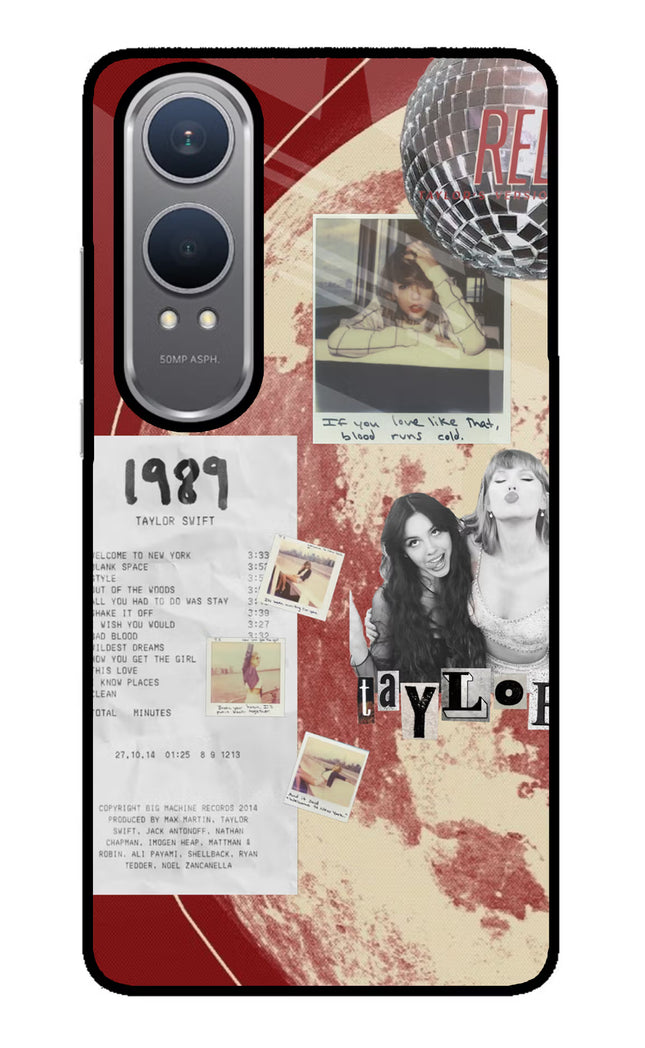 Taylor Swift OnePlus Nord CE4 Lite Glass Case