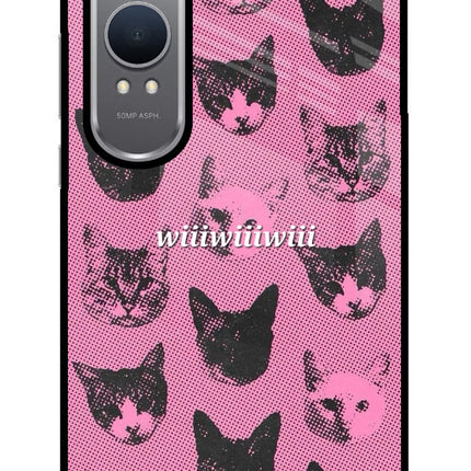 Pink Cats OnePlus Nord CE4 Lite Glass Case