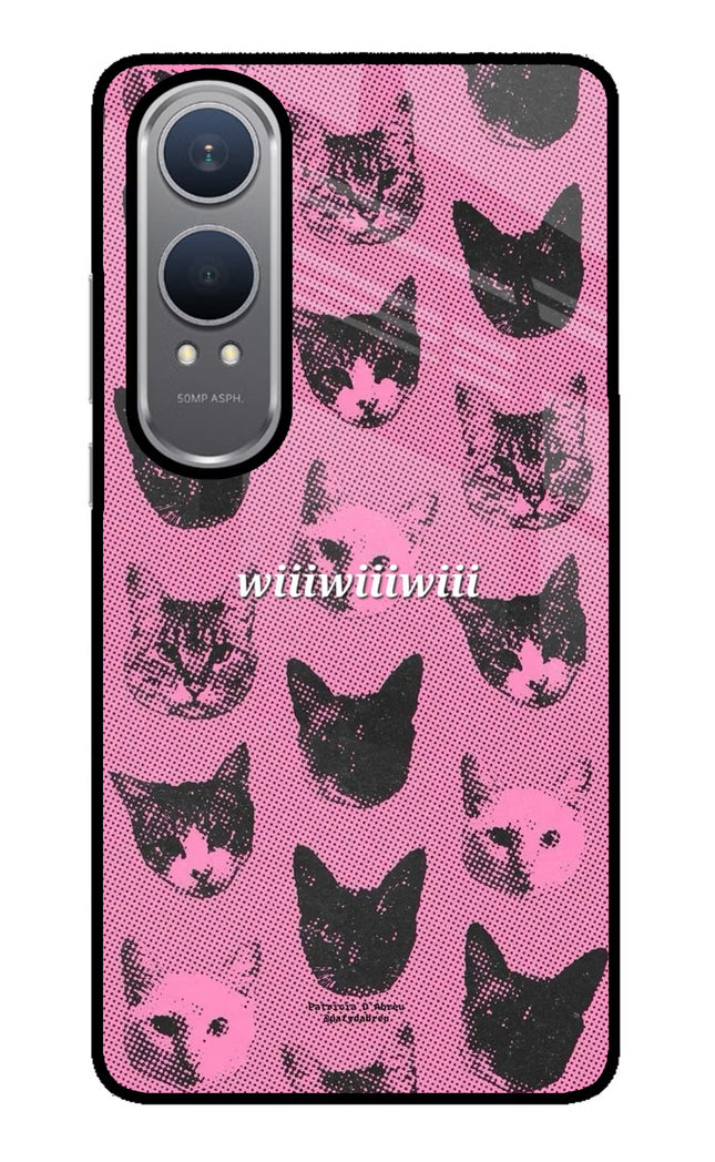 Pink Cats OnePlus Nord CE4 Lite Glass Case