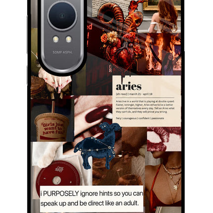 Zodiac Aries OnePlus Nord CE4 Lite Glass Case