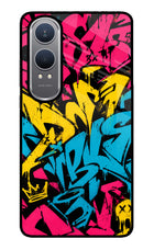 Graffiti Vibe OnePlus Nord CE4 Lite Glass Case
