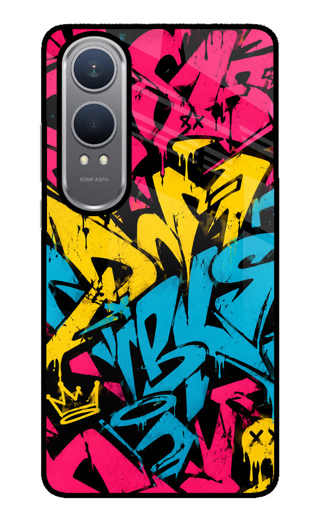 Graffiti Vibe OnePlus Nord CE4 Lite Glass Case