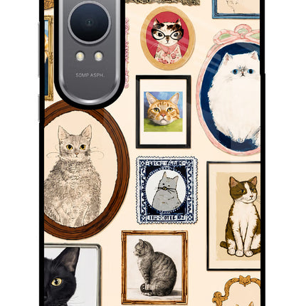 Mirror Cats OnePlus Nord CE4 Lite Glass Case