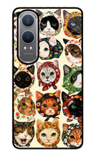 Cool Cat OnePlus Nord CE4 Lite Glass Case