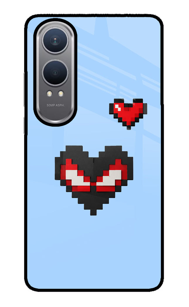 Peter Heart OnePlus Nord CE4 Lite Glass Case