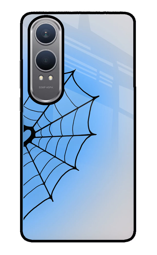 Blue Web OnePlus Nord CE4 Lite Glass Case