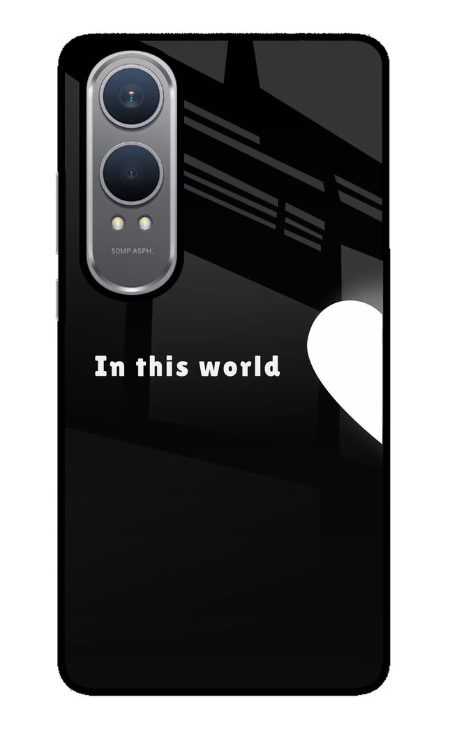 This World OnePlus Nord CE4 Lite Glass Case