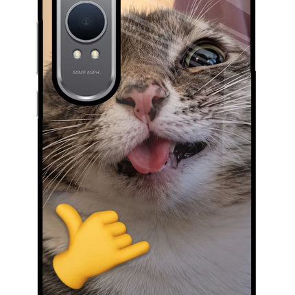 Silly Cat Call OnePlus Nord CE4 Lite Glass Case