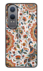 White Mayura OnePlus Nord CE4 Lite Glass Case