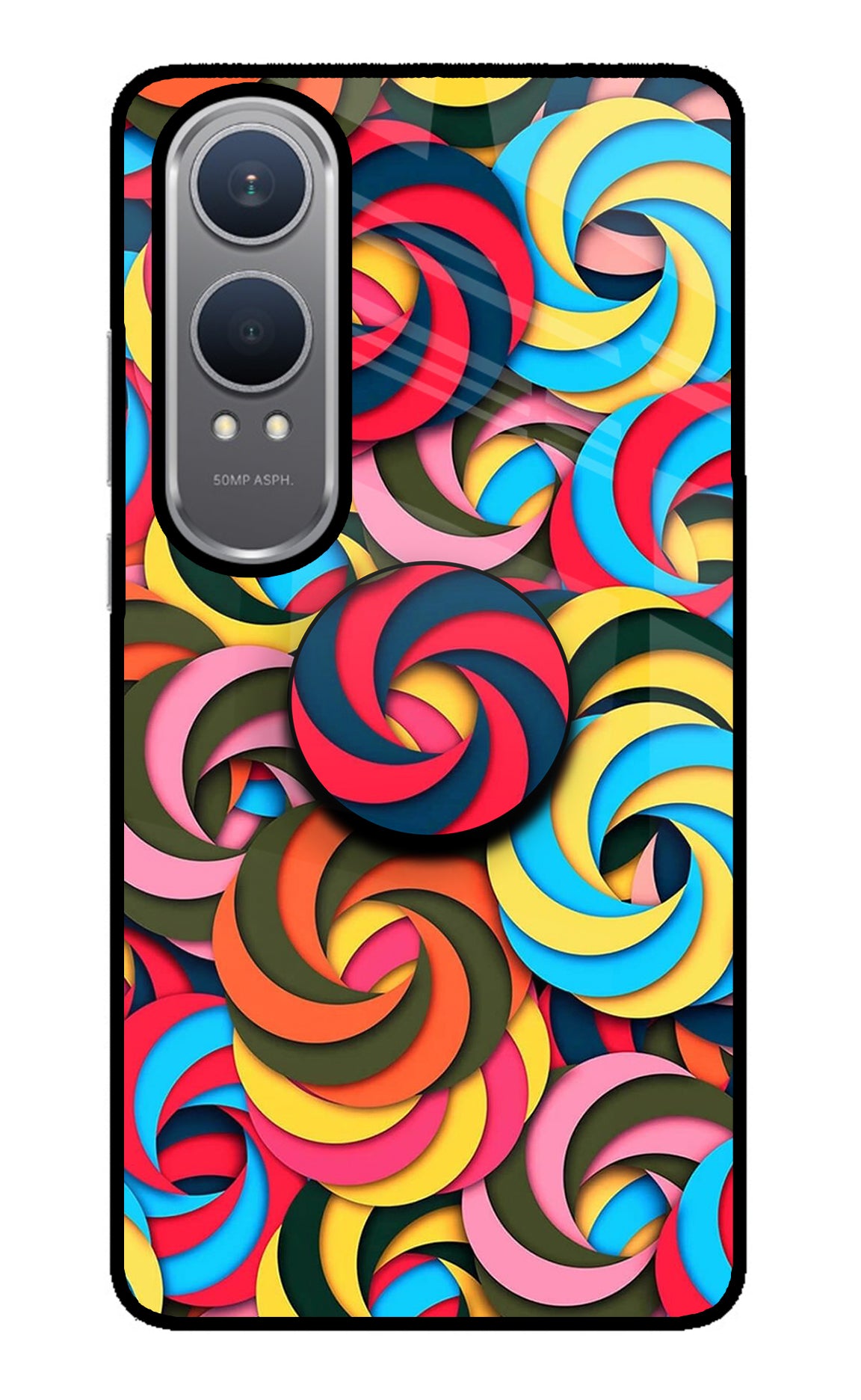 Spiral Pattern OnePlus Nord CE4 Lite Pop Case