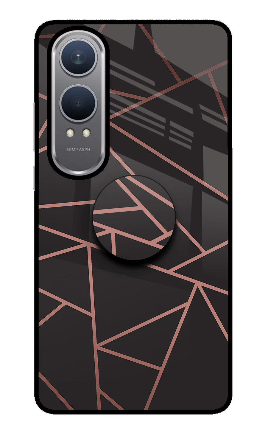 Geometric Pattern OnePlus Nord CE4 Lite Pop Case, Glass case