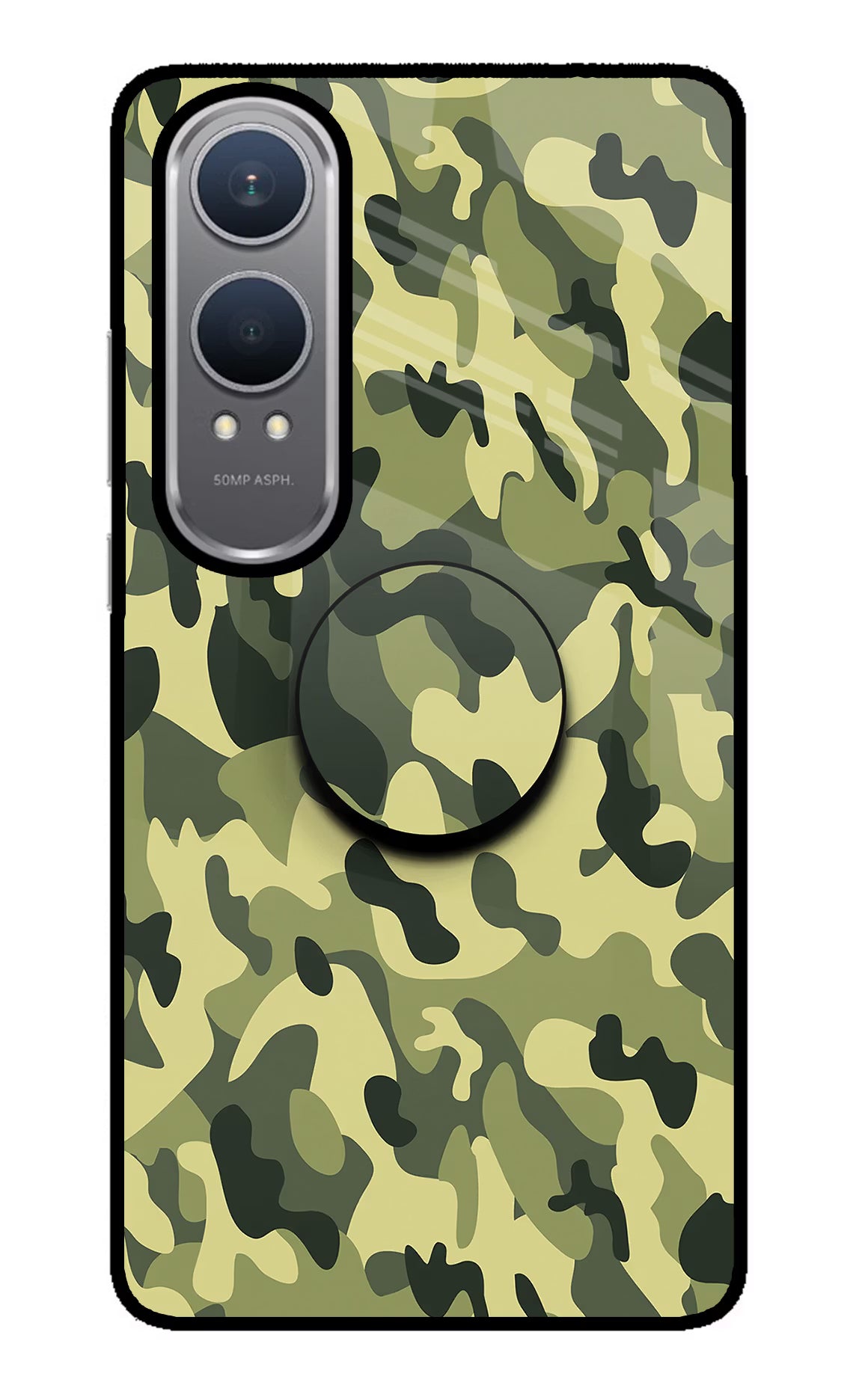 Camouflage OnePlus Nord CE4 Lite Pop Case by Casekaro