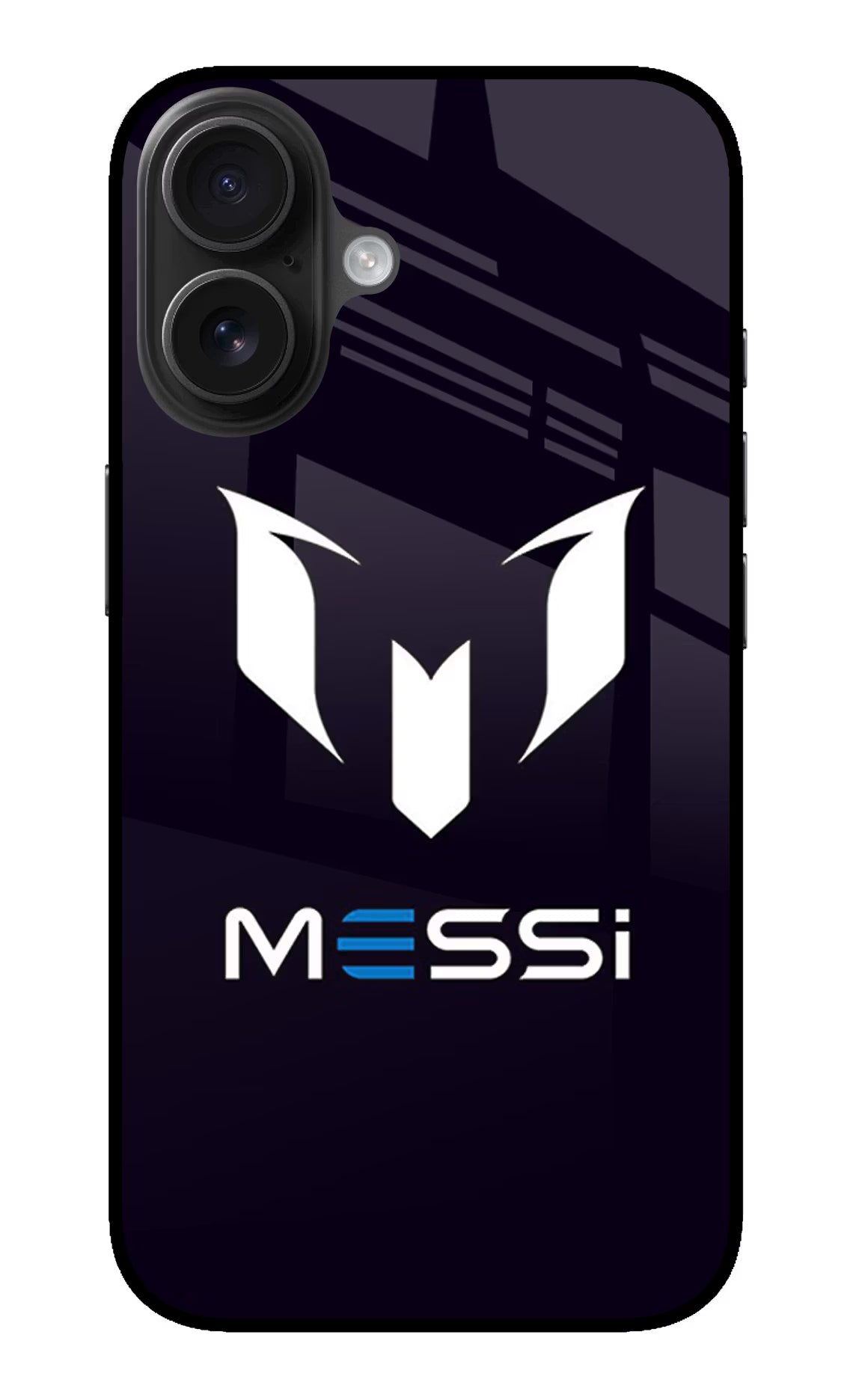 Messi Logo iPhone 16 Glass Case