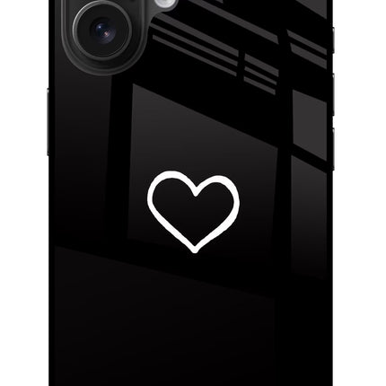 Heart iPhone 16 Glass Case