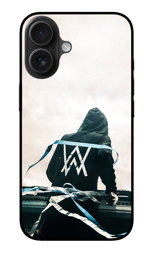 Alan Walker iPhone 16 Glass Case