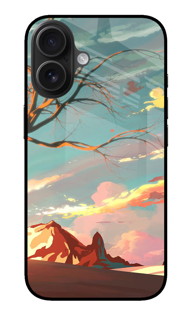 Scenery iPhone 16 Glass Case