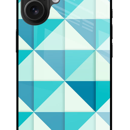 Abstract iPhone 16 Glass Case Back Cover by Casekaro