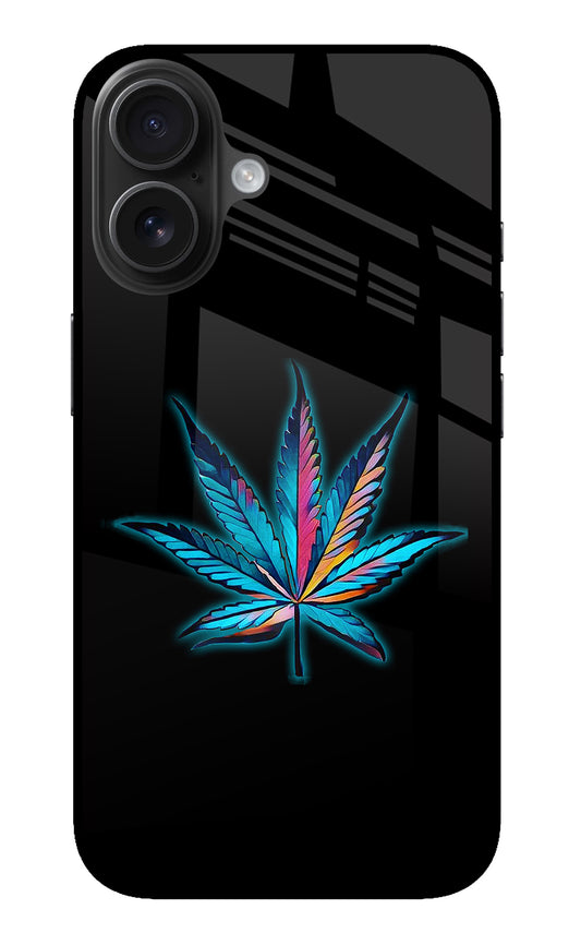 Weed iPhone 16 Glass Case