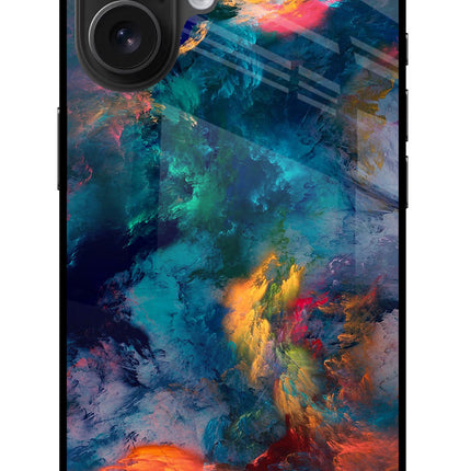 Artwork Paint iPhone 16 Glass Case Back Cover by Casekaro