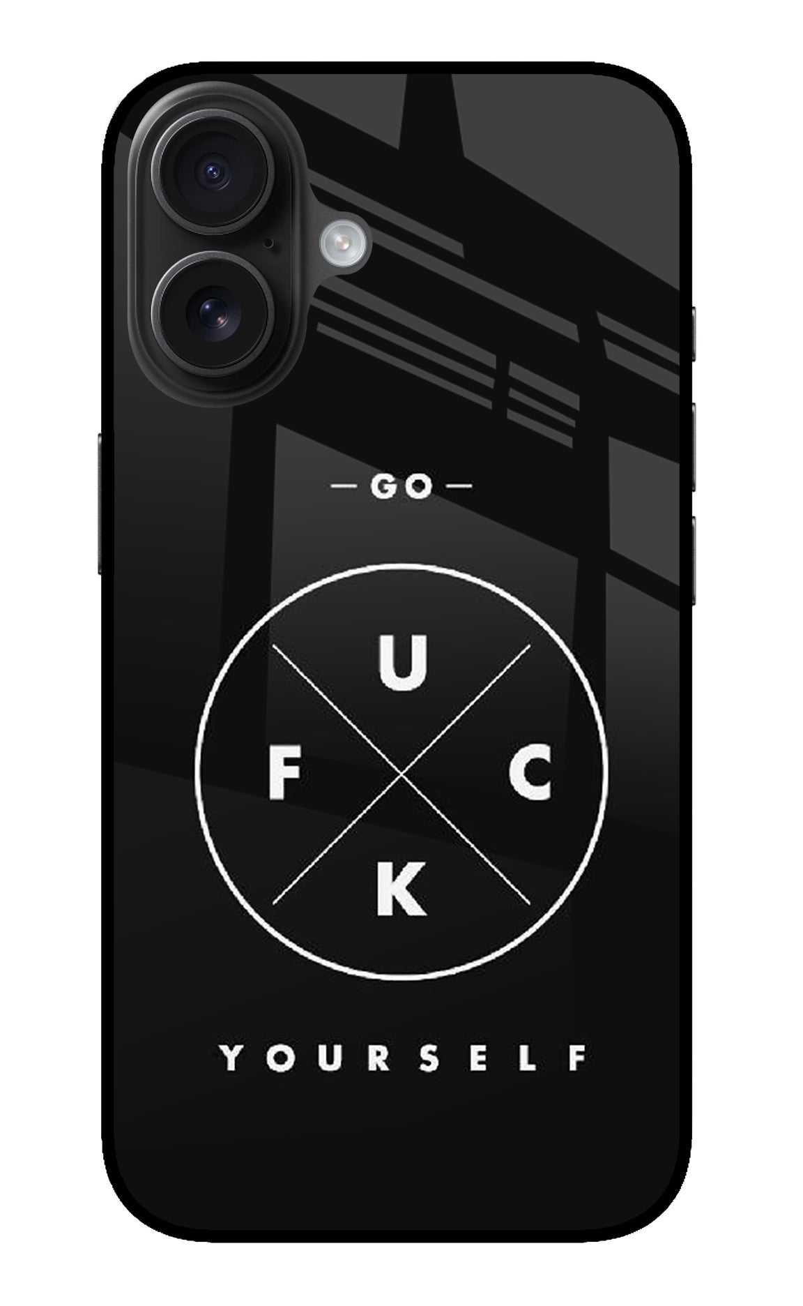 Go Fuck Yourself iPhone 16 Back Cover