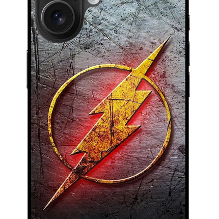 Flash iPhone 16 Glass Case Back Cover by Casekaro