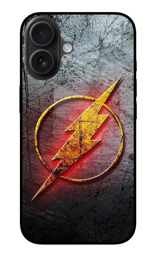 Flash iPhone 16 Glass Case
