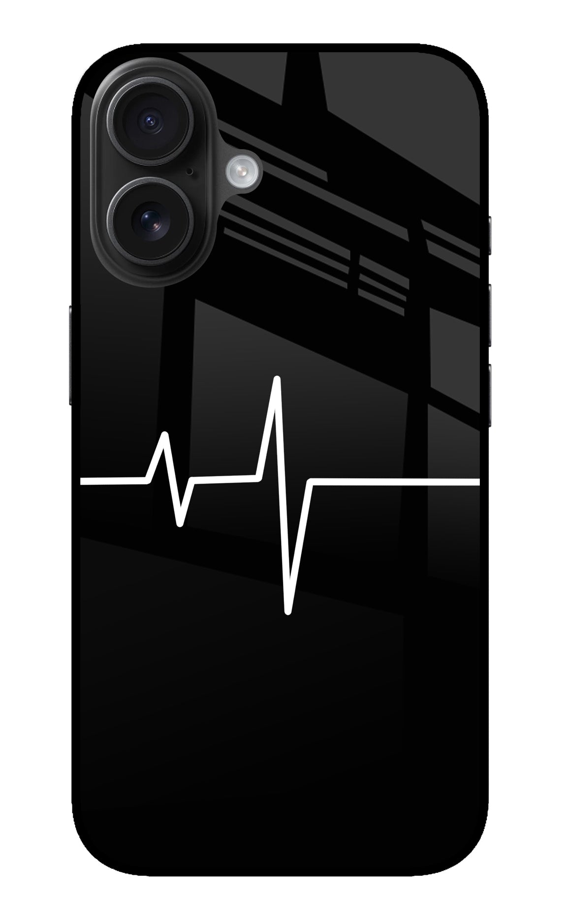 Heart Beats iPhone 16 Back Cover