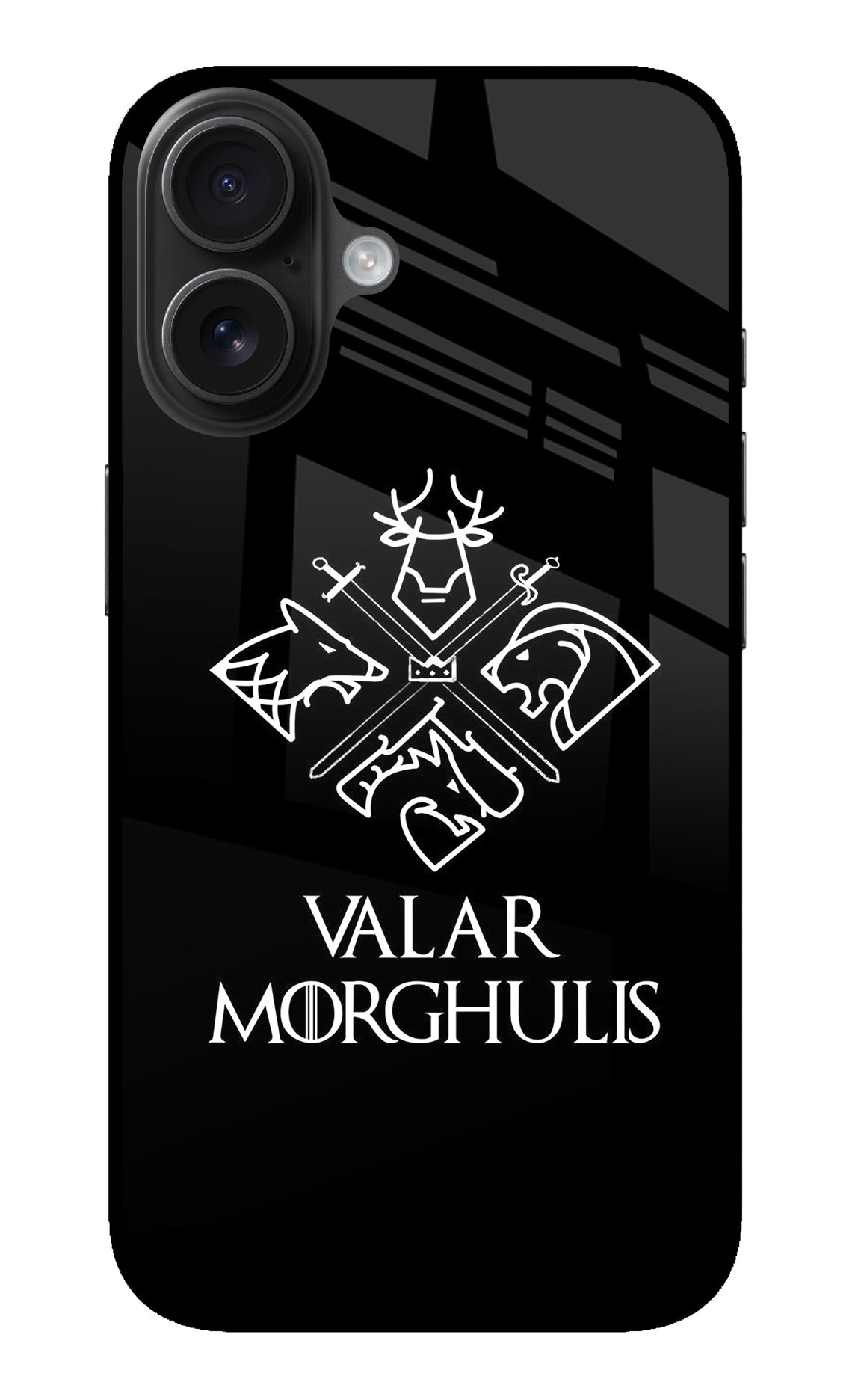 Valar Morghulis | Game Of Thrones iPhone 16 Glass Case