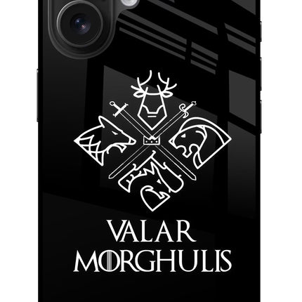 Valar Morghulis | Game Of Thrones iPhone 16 Glass Case