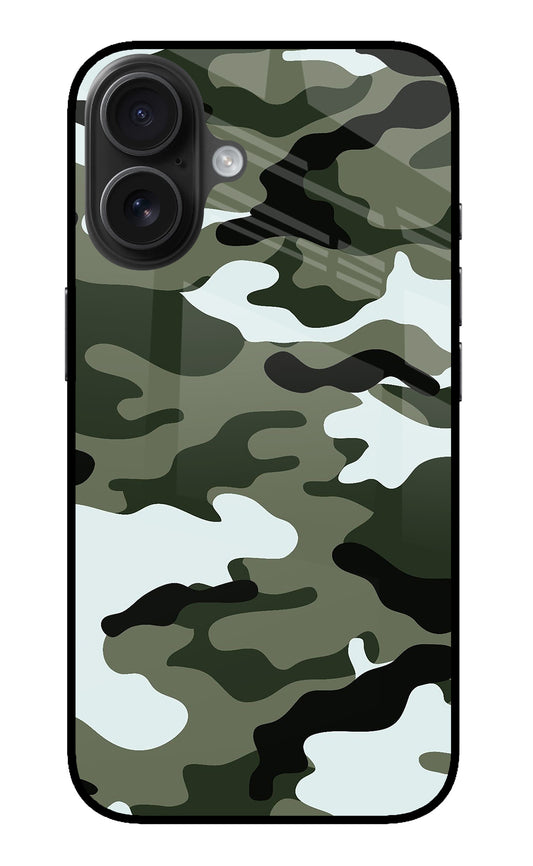 Camouflage iPhone 16 Glass Case