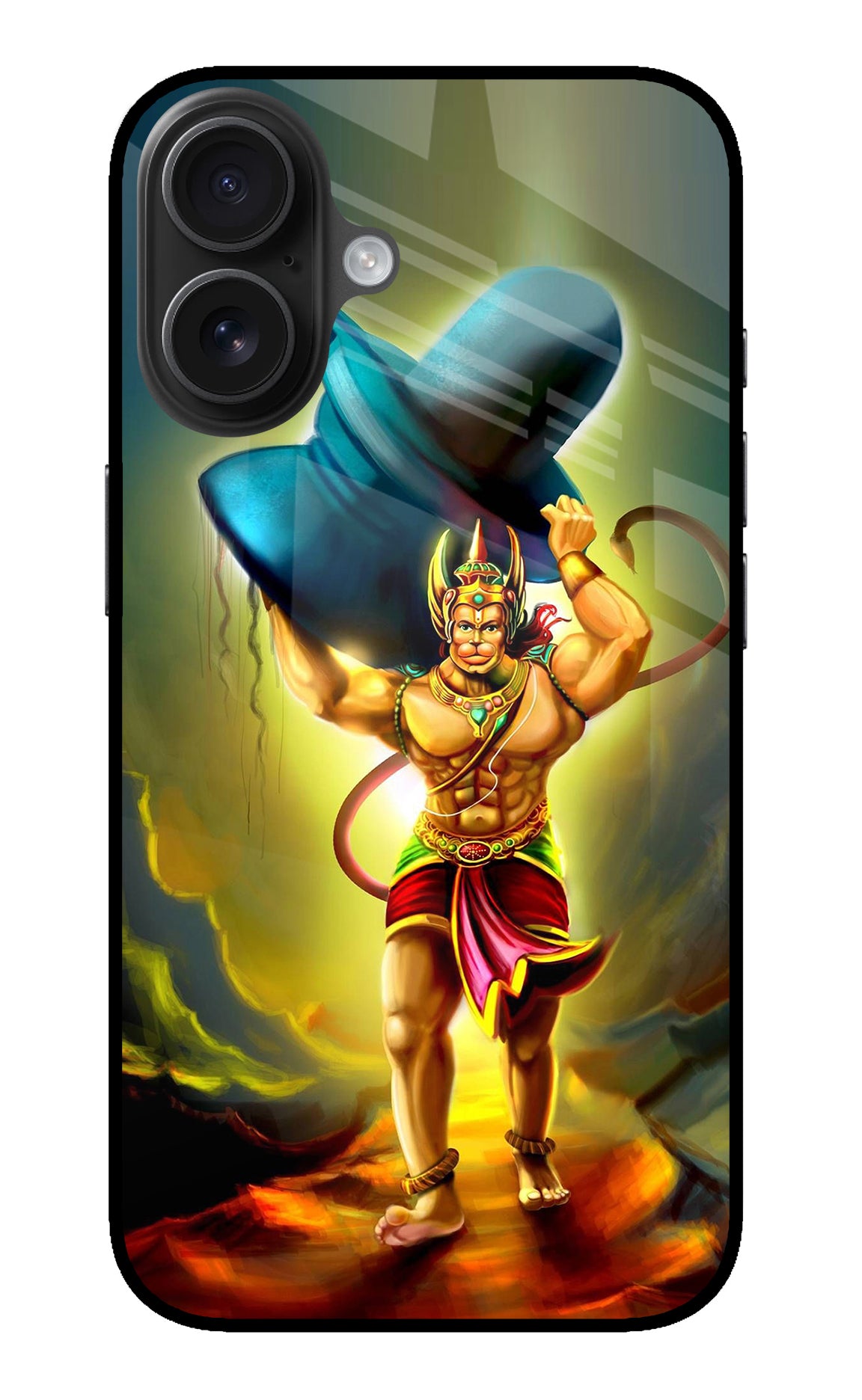 Lord Hanuman iPhone 16 Back Cover