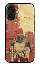 Adventurous iPhone 16 Glass Case Back Cover by Casekaro