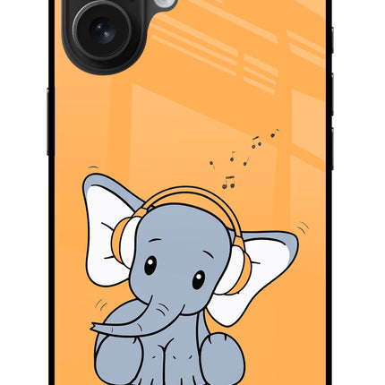 High On Music iPhone 16 Glass Case Back Cover by Casekaro