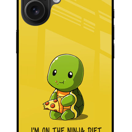I'm on Ninja Diet iPhone 16 Glass Case