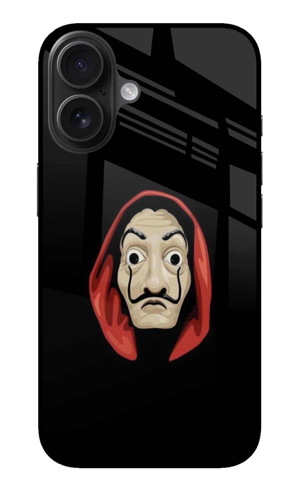 Money Heist iPhone 16 Glass Case