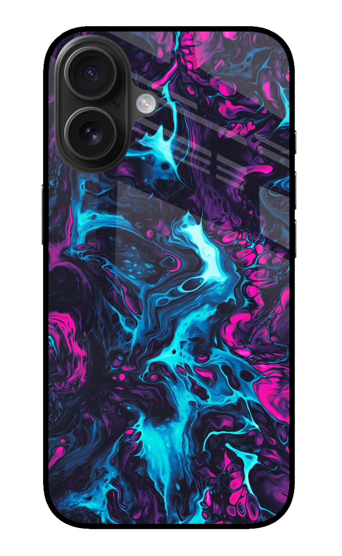 Abstract iPhone 16 Glass Case